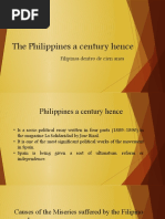 The Philippines A Century Hence: Filipinas Dentro de Cien Anos