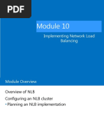 Implementing Network Load Balancing