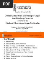 Unidad Iv Semana 11 - Esfuerzos Combinados Parte 1