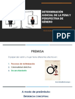 Determinación Judicial de La Pena y Persp Género