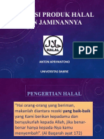 Urgensi Produk Halal Untuk Masyarakat