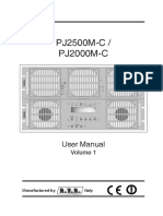 PJ2500M-C / PJ2000M-C: User Manual