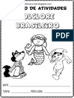 (Livro) Caderno de Atividades - Folclore Brasileiro