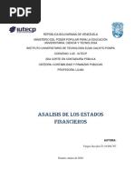 CONTABILIDAD Y FINANZAS PUBLICAS Trabajo Escrito