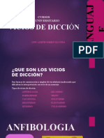 Vicios de Diccion