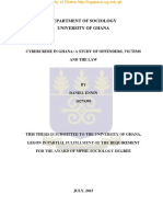 Cybercrime in Ghana A Study of Offenders, Victims and The Law - 2015