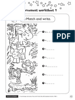 Match and Write.: Reinforcement Worksheet 1