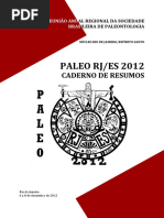 PALEO-RJ - ES 2012 Resumos