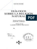 Hume, David - Diálogos Sobre La Religion Natural (Partes II-III)