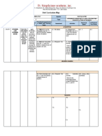 Fr. Simpliciano Academy, Inc.: Unit Curriculum Map