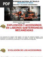 Sesión 14 - Cuantificación de Explosivos en Labores Horizontales Subterráneas Mecanizadas