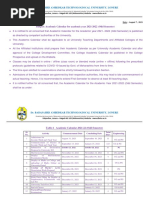 Dbatu - Academic - Calender-2021 - 22 Revised Ug and PG Engineering