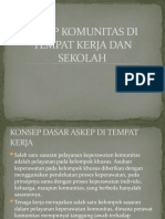 Askep Komunitas Di Tempat Kerja Dan Sekolah