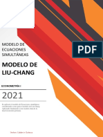 Modelo de Ecuaciones Simultáneas