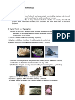 Physical Properties of Minerals