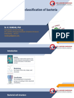 Morphology and Classification of Bacteria - Sundar