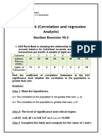 Correlation and Regression Analysis