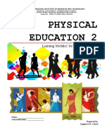 Physical Education 2: Learning Module1 For College