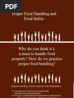 Proper Food Handling and Food Safety