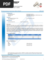 BNC Male Connector Clamp/Solder Attachment For RG8, RG215, RG225, RG214, RG393