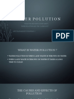 Water Pollution: Today We Are Gonna Learn About Water Pollution and The Causes of It