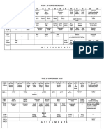 Secondary Timetable 28 Sept To 1 Oct 2020