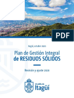 04 - PGIRS - Municipio de Itagui 2020