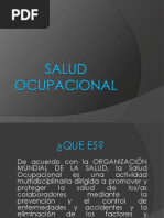 Salud Ocupacional