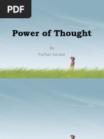 Power of Thought: by Farhan Sarwar