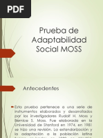 Test de Adaptabilidad Social MOSS