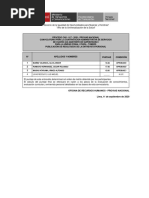 Resultado Entrevista Personal Cas N°017-2020