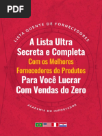 Lista Quente de Fornecedores