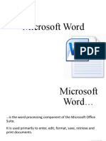 Microsoft Word Basics2