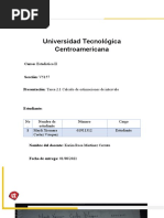 Estadistica 2 Tarea