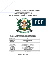 Acondicionamiento Fisico Informe