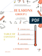 G1 Emulsions