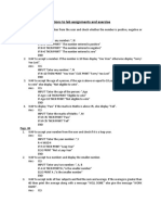 Class-6 Chapter 7 Solutions To Lab Assignments and Exercise