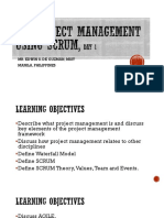 Ict Project Management Using Scrum Day1