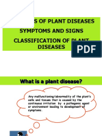 Concepts of Plant Diseases, Diagnosis and Classification