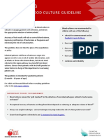 SEP Sepsis Kills: Paediatric Blood Culture Guideline