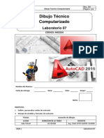 Dibujo Técnico Computarizado: Laboratorio 07