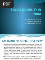 Social Diversity in India