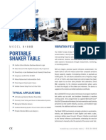 Portable Shaker Table: Vibration Field Testing