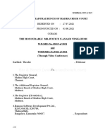 Before The Madurai Bench of Madras High Court: W.P (MD) .No.12015 of 2021