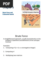 Chapter 3 Brute Force - Selected