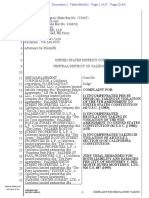 Complaint CD Cal La Eviction Moratorium