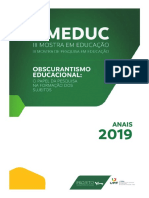 Anais Meduc 2019 Versao Com Ficha Catalografica