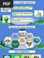 Importancia Del Enfoque Comunitario y Educación Ambiental