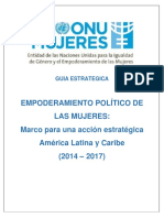 Cap II. Marco Conceptual - Estrategia Empoderamiento Politico de Las Mujeres