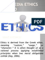 Mass Media Ethics Introduction